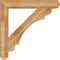 Ekena Millwork Olympic Craftsman Rough Sawn Bracket, Western Red Cedar, 6"W x 44"D x 44"H BKT06X44X44OLY04RWR - alternate 4